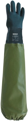 PVC Groen Plukhandschoen Rechts Groen 10 - 700 mm