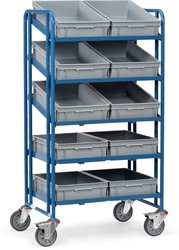 Eurobakkenwagen 1372 - met bakken Laadvlak 820 x 610 mm