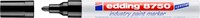 Paintmarker edding 8750 industrie 2-4mm zwart