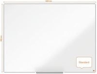 Whiteboard Nobo Impression Pro 90x120cm staal-3