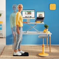 Laptopstandaard Leitz Ergo Cosy verstelbaar recyled grijs-5