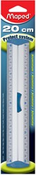 Liniaal Maped met handgreep 20cm aluminium