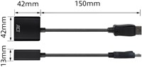 Adapter ACT DisplayPort naar VGA 0.15 meter-1