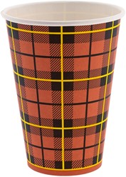 Beker 5% IEZZY 180ml karton scotty 100 stuks rood