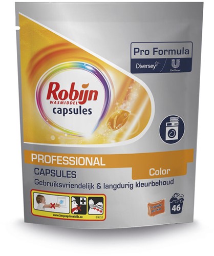 Wasmiddel Robijn Pro Formula capsules Color 46 stuks