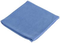 Microvezeldoek Cleaninq prof 40x40cm blauw 10 stuks