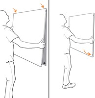 Whiteboard Nobo Infinity randloos 90x120cm-4