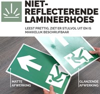 Lamineerhoes Fellowes A4 light 50% gerecycled mat 100stuks-2