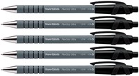 Balpen Paper Mate Flexgrip Ultra medium zwart blister à 5 stuks-2