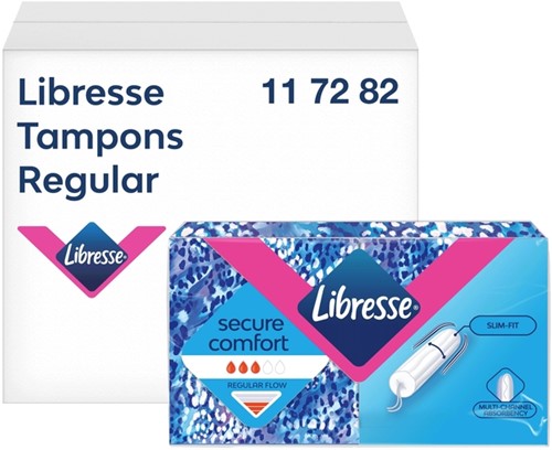 Tampon Libresse P3 Discreet Regular 384 stuks