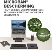 Muismat met polssteun Fellowes Breyta zwart-3