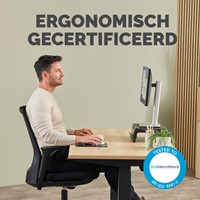 Muismat met polssteun Fellowes Breyta zwart-5
