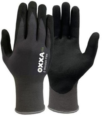 OXXA E-Mission-Flex 52-200 Handschoen Zwart/grijs 11/XXL