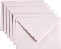 Envelop Papicolor C6 114x162mm lichtroze pak à 6 stuks