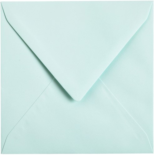 Envelop Papicolor 140x140mm zeegroen pak à 6 stuks-2