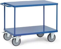 Tafelwagen 2401B met laadvlak van staalplaat Laadvlak 1.000 x 600 mm