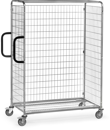 Achterwand voor orderverzamelwagen