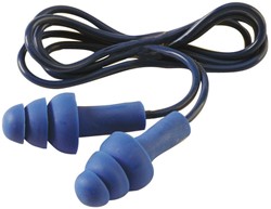 3M E-A-R Tracer Detectable Oordop Met Koordje Blauw