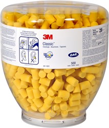 3M E-A-R Classic Oordoppen Navulling À 500 Paar Geel
