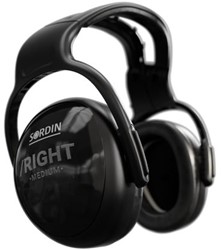 MSA Sordin Left/RIGHT MEDIUM Gehoorkap Met Hoofdband Zwart