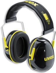 Uvex K2 2600-002 Gehoorkap Met Hoofdband Blauw