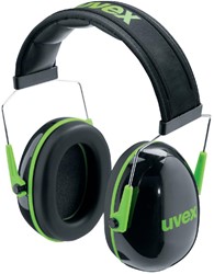 Uvex K1 2600-001 Gehoorkap Met Hoofdband Blauw