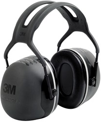3M Peltor X5A Gehoorkap Met Hoofdband Zwart/grijs