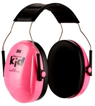 3M Peltor Kid Gehoorkap Met Hoofdband Roze