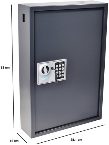 Sleutelkast Pavo High security 100 haken 600x410x120mm-2