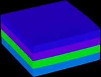 Memoblok Quantore 76x76mm neon kleuren assorti 4 kleuren 400 vel-1