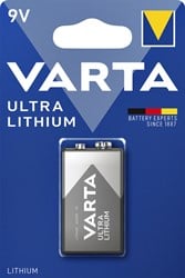 Batterij Varta Ultra lithium 9Volt