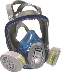 MSA Advantage 3231 Twin Volgelaatsmasker Blauw/grijs L
