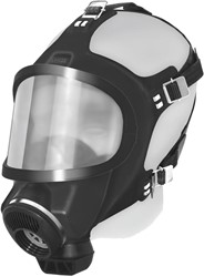 MSA 3S Volgelaatsmasker Zwart One Size