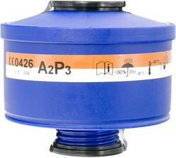 Spasciani 202 Combinatiefilter A2-P3 R Blauw