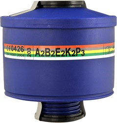 Spasciani 203 Combinatiefilter A2B2E2K2-P3 R Blauw