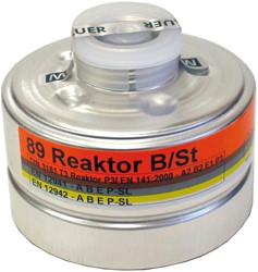 MSA 93 Combinatiefilter Reaktor A2B2E1 P3 R D Zilvergrijs