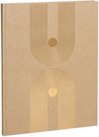 Gastenboek Exacompta Graphik 270x220mm blanco kraft-3