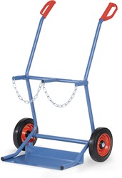 Gasflessenwagen 51006 Massief rubber wielen 250 x 60 mm
