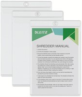 Insteekmap U-model Leitz Premium met ophangoog 0.20mm PVC A5 transparant 50 stuks-3