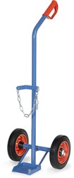 Gasflessenwagen 51091 Massief rubber wielen 250 x 60 mm