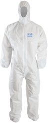 ChemDefend 100 Wit Type 5+6, L Chemdefend 100 Disposable Coverall Type 5+6