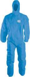 ChemDefend 110 Blauw Type 5+6 AST, XXL Chemdefend 110 blauw Disposable Coverall Type 5+6, blauw