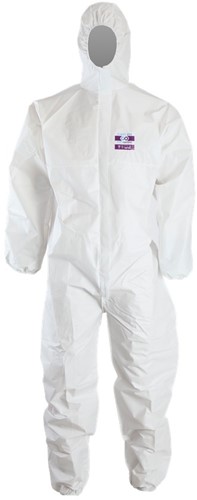 ChemDefend 200 Wit Type 5+6 AST, XXL ChemDefend 200 Disposable Overall Type 5+6
