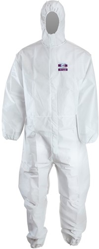ChemDefend 255 Wit Type 5+6 AST, 3XL ChemDefend 255 Disposable Overall Type 5+6