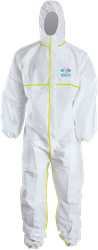 ChemDefend 310W/001 Type 3+4 AST, 3XL ChemDefend 310 Disposable Overall Wit 001 Type 3+4+5