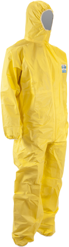 ChemDefend 310Y/055 Type 3+4 AST, mt L ChemDefend 310 Disposable Overall W/055 Type 3+4+5