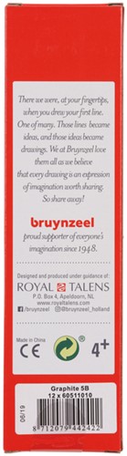 Potlood Bruynzeel Burotek 5B-3