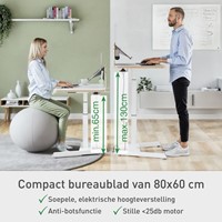 Zit-Sta bureau Leitz Ergo Elektrisch compact-11