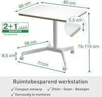 Zit-Sta bureau Leitz Ergo compact-3