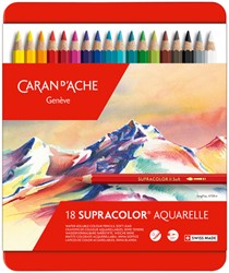 Kleurpotloden Caran d'Ache Supracolor 18 stuks assorti